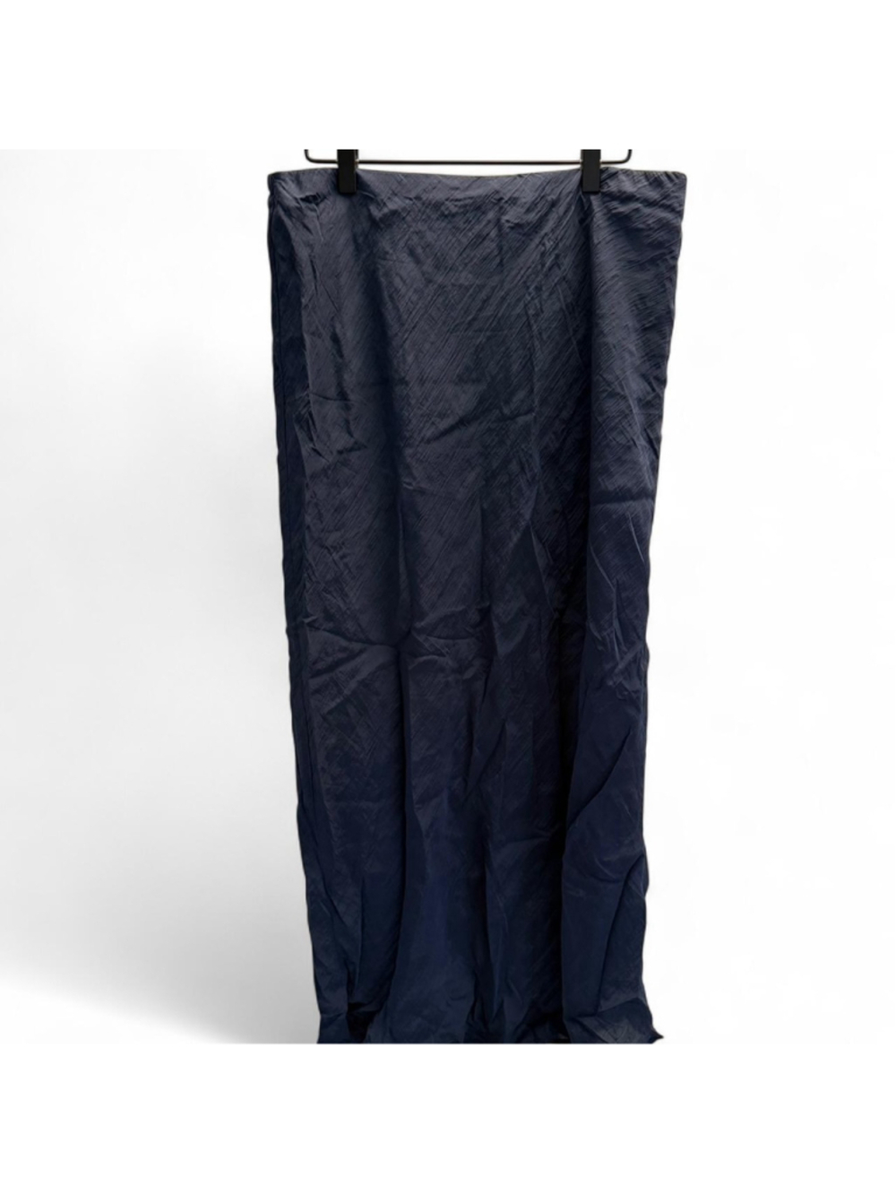 Abercrombie & Fitch navy textured maxi skirt Size L